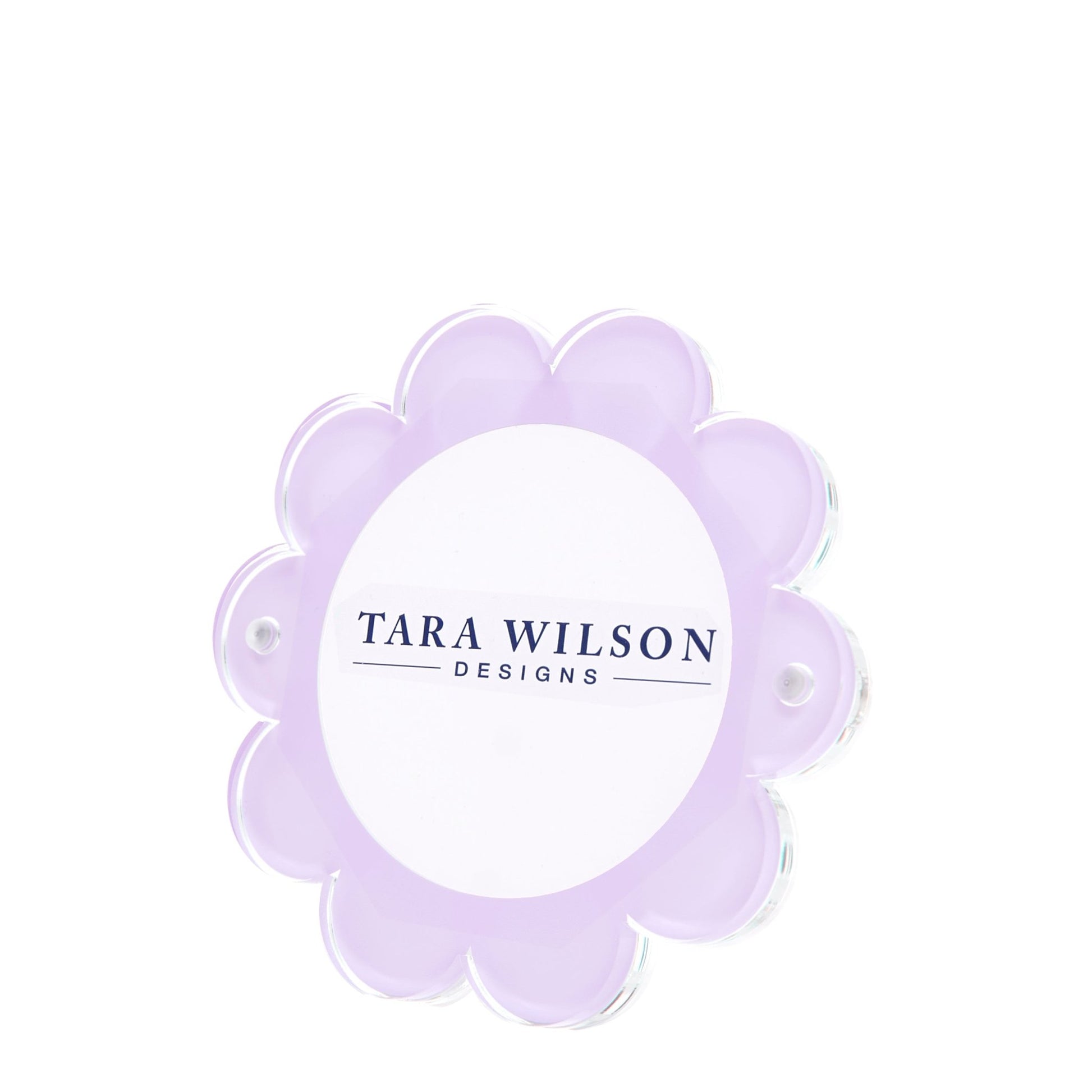 Lavender Acrylic Daisy Frame - Tara Wilson Designs