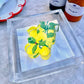Lemons Acrylic Cocktail Napkin Holder - Tara Wilson Designs