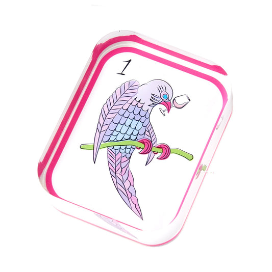 Mahjong Birdie Bam Acrylic Napkin Weight - Tara Wilson Designs