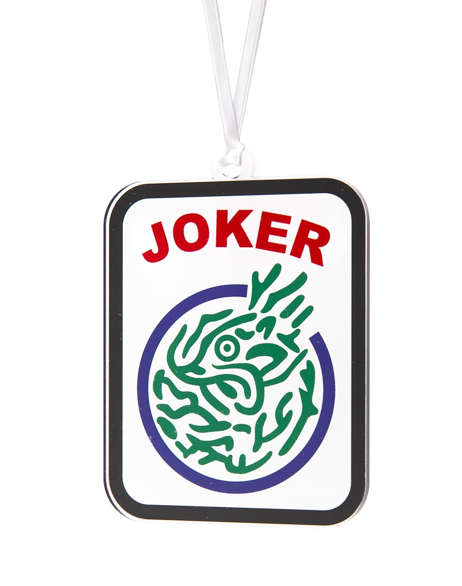 Mahjong Joker Acrylic Ornament - Tara Wilson Designs