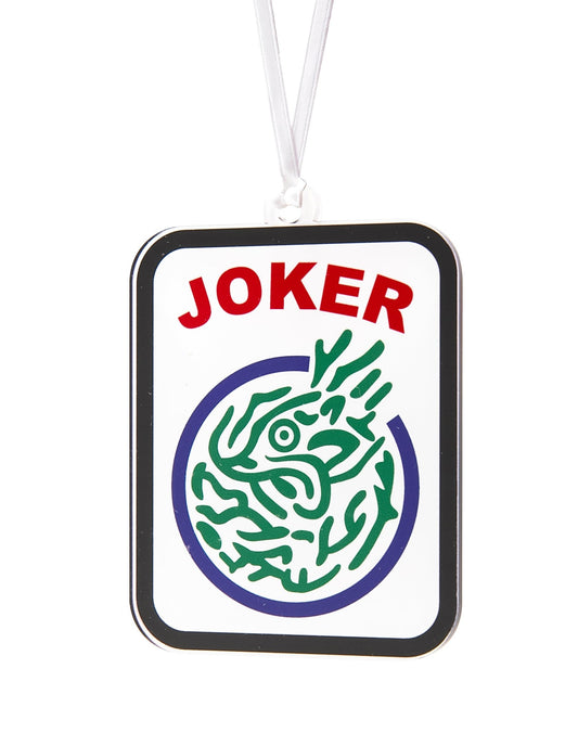 Mahjong Joker Acrylic Ornament - Tara Wilson Designs