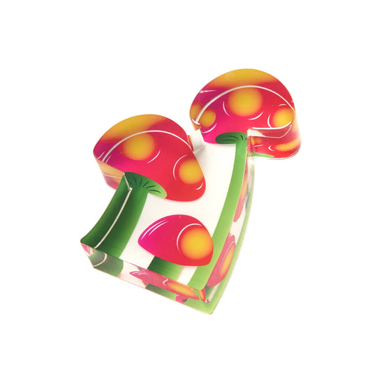 Mushroom Acrylic Napkin Weight - Tara Wilson Designs