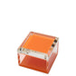 Orange Acrylic 4" x 4" Photo Box - Tara Wilson Designs
