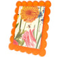Orange Acrylic 8" x 10" Scallop Frame - Tara Wilson Designs