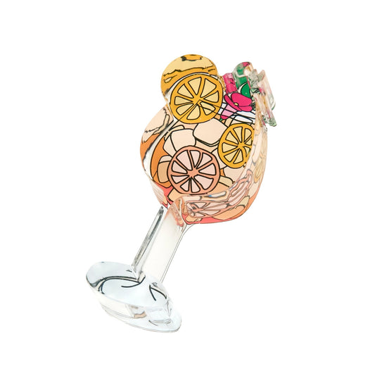 Orange Spritz Acrylic Napkin Weight - Tara Wilson Designs