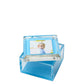 Pastel Blue Acrylic 4" x 4" Photo Box - Tara Wilson Designs