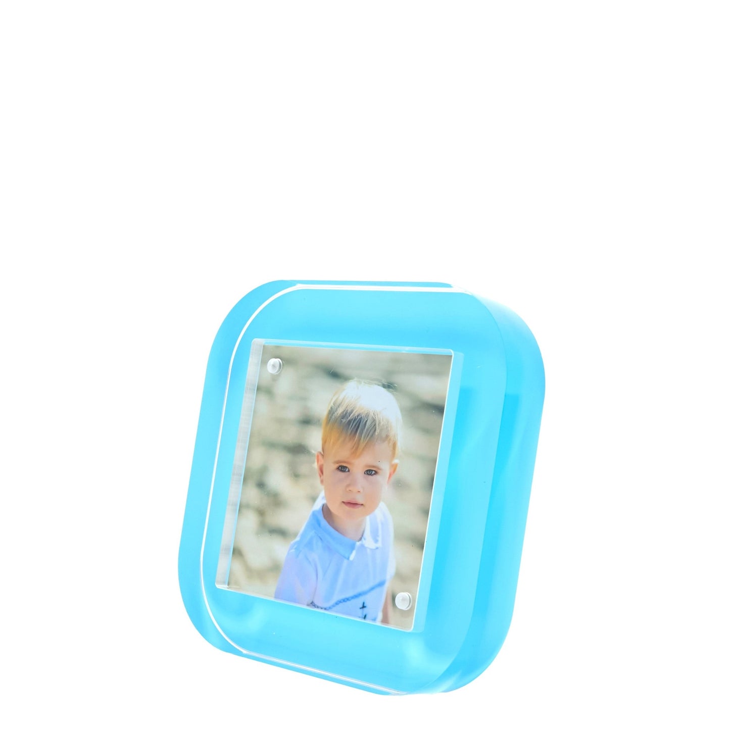 Pastel Blue Acrylic 4" x 4" Pop Frame - Tara Wilson Designs