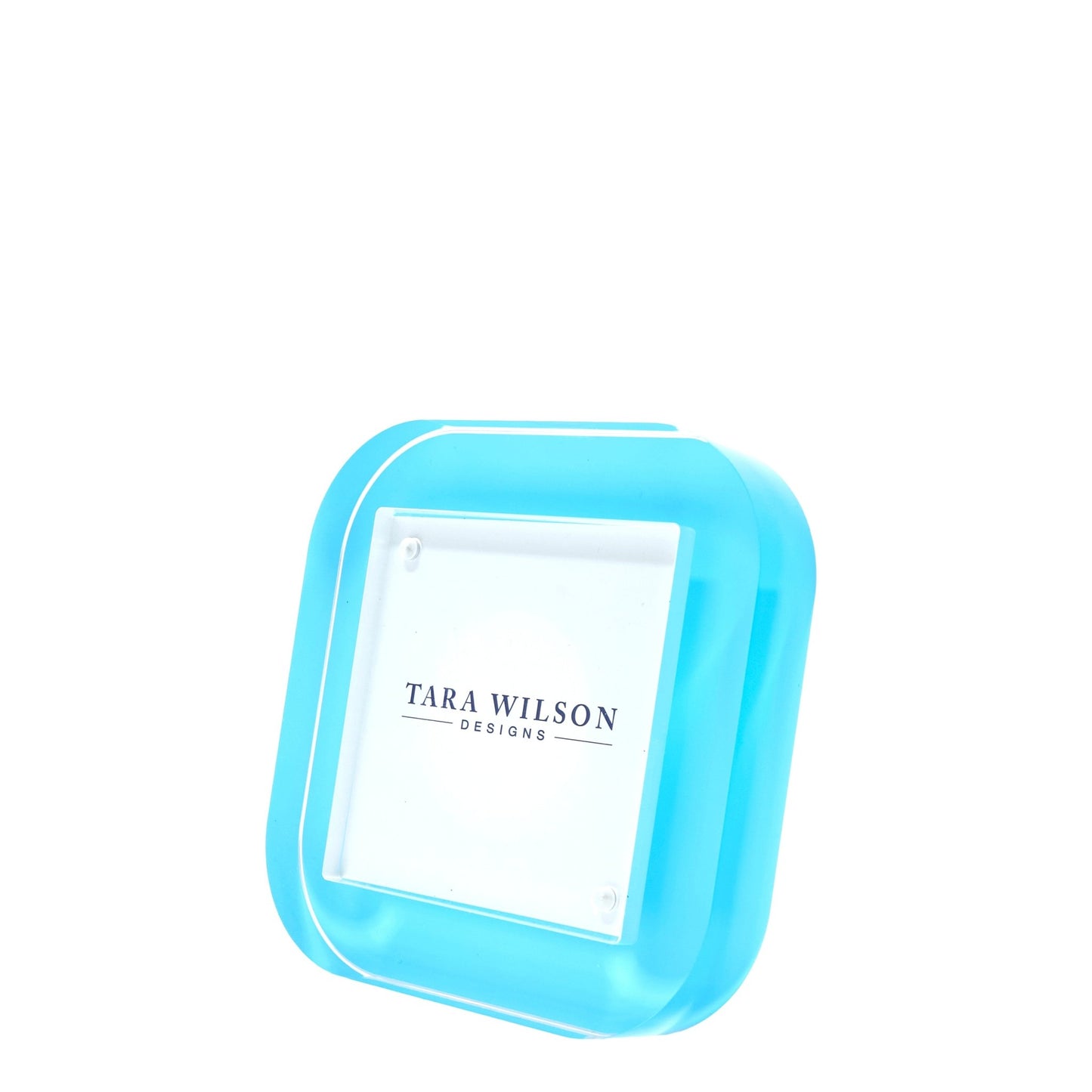 Pastel Blue Acrylic 4" x 4" Pop Frame - Tara Wilson Designs