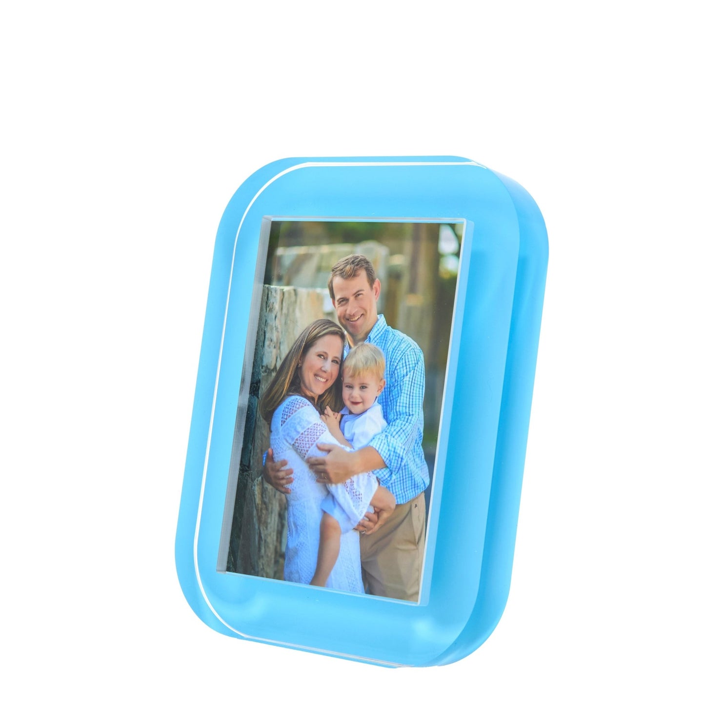 Pastel Blue Acrylic 4" x 6" Pop Frame - Tara Wilson Designs