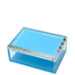 Pastel Blue Acrylic 5" x 7" Photo Box - Tara Wilson Designs