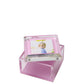 Pastel Pink Acrylic 4" x 4" Photo Box - Tara Wilson Designs