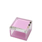 Pastel Pink Acrylic 4" x 4" Photo Box - Tara Wilson Designs