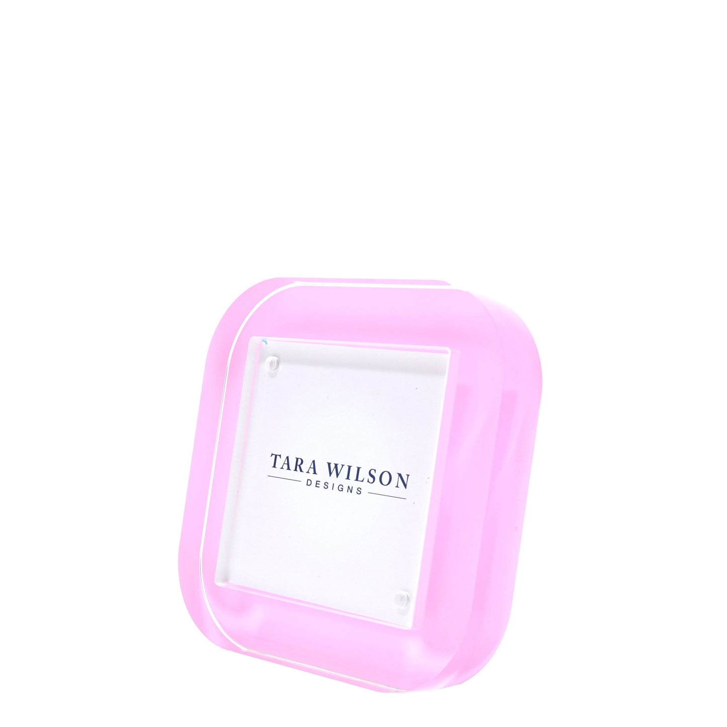 Pastel Pink Acrylic 4" x 4" Pop Frame - Tara Wilson Designs