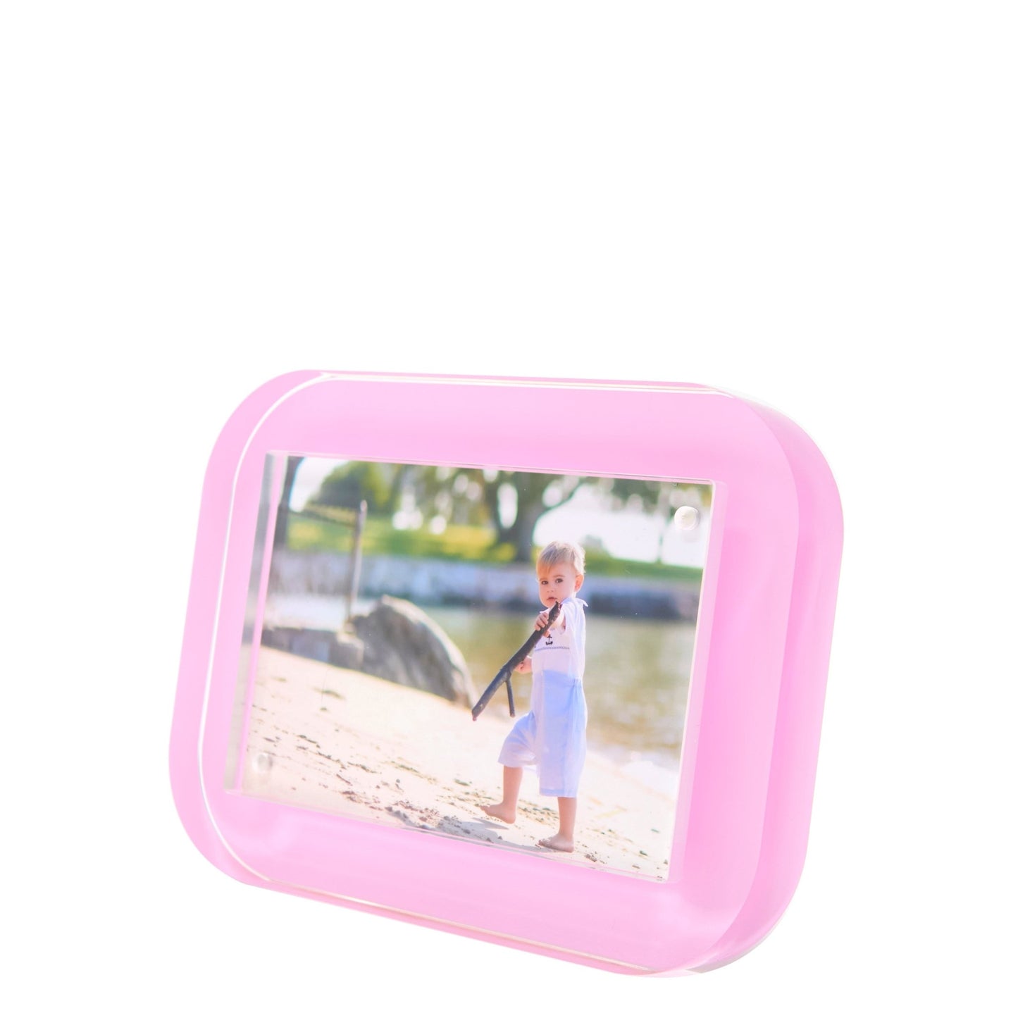Pastel Pink Acrylic 4" x 6" Pop Frame - Tara Wilson Designs