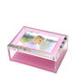 Pastel Pink Acrylic 5" x 7" Photo Box - Tara Wilson Designs