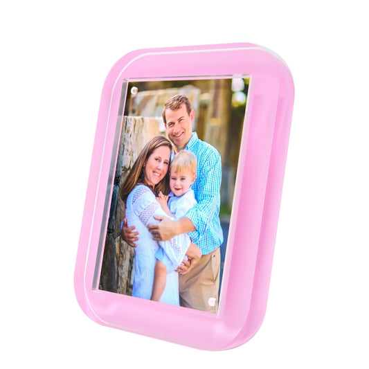 Pastel Pink Acrylic 5" x 7" Pop Frame - Tara Wilson Designs