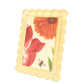 Pastel Yellow Acrylic Scallop Frame - Tara Wilson Designs