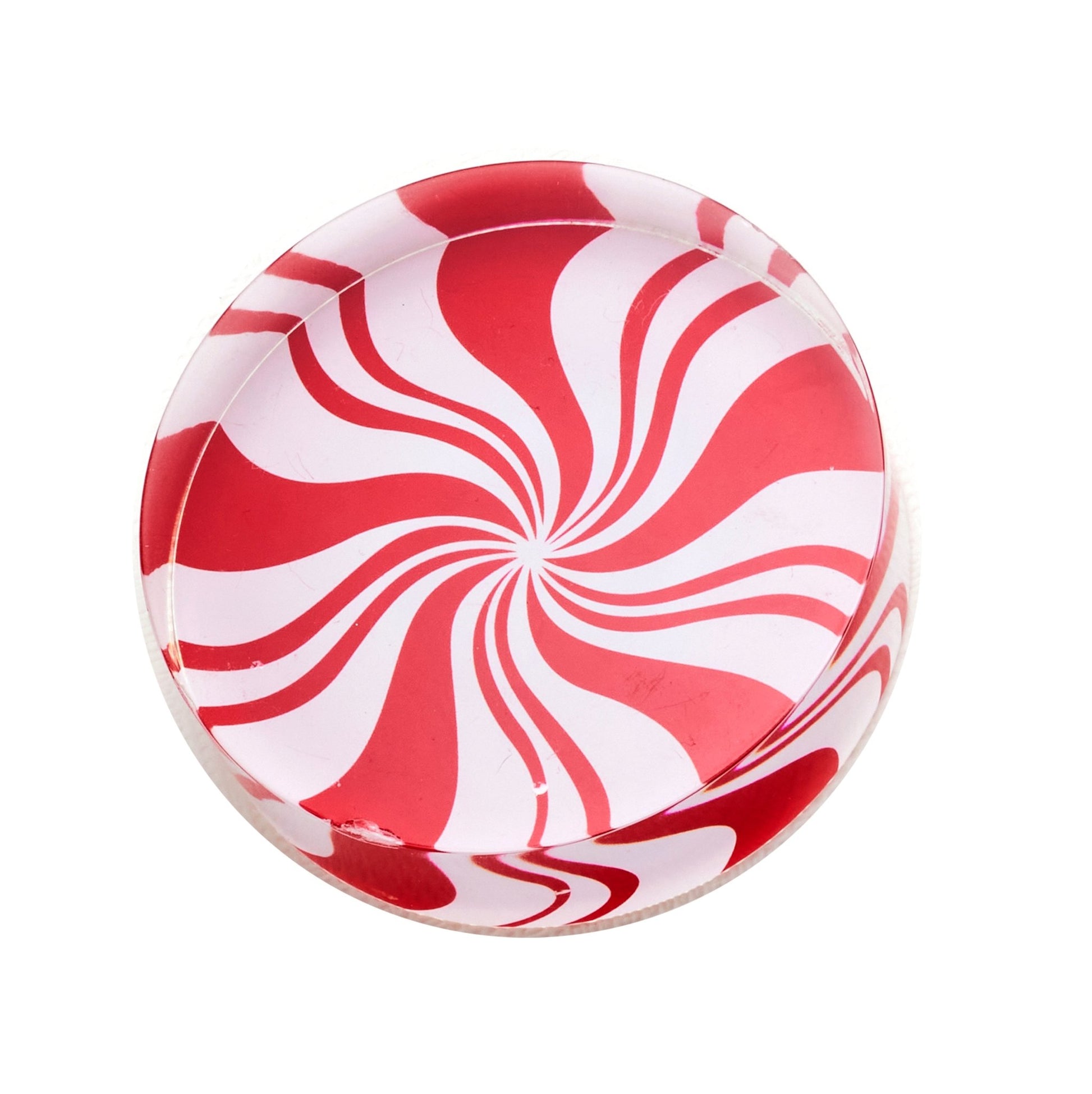 Peppermint Candy Acrylic Napkin Weight - Tara Wilson Designs