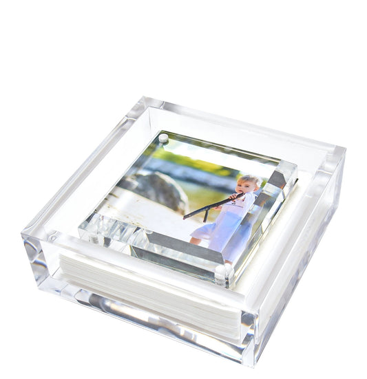 Photo Acrylic Cocktail Napkin Holder - Tara Wilson Designs