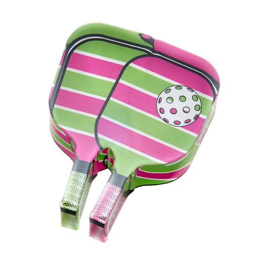 Pink & Green Pickleball Napkin Weight - Tara Wilson Designs