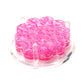Pink Toile Acrylic Scallop Drink Coasters - Tara Wilson Designs