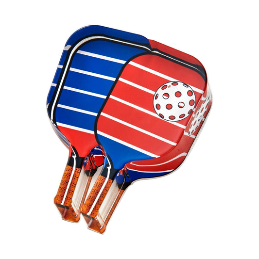 Red & Blue Pickleball Napkin Weight - Tara Wilson Designs