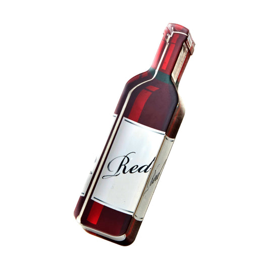 Red Wine Bottle Acrylic Napkin Weight - Tara Wilson Designs