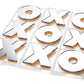 Reversible Mirror Gold + Silver Acrylic Tic Tac Toe - Tara Wilson Designs