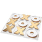 Reversible Mirror Gold + Silver Acrylic Tic Tac Toe - Tara Wilson Designs