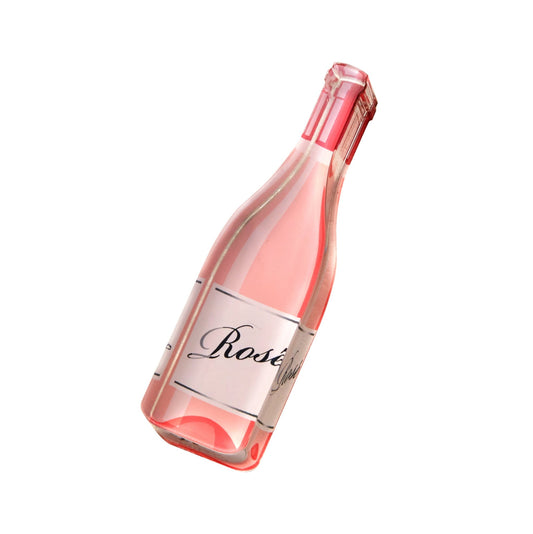 Rose Wine Bottle Acrylic Napkin Weight - Tara Wilson Designs