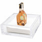 French Rose Acrylic Cocktail Napkin Holder
