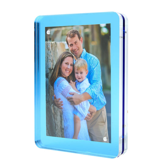 Sapphire Acrylic 5" x 7" Flip Frame - Tara Wilson Designs