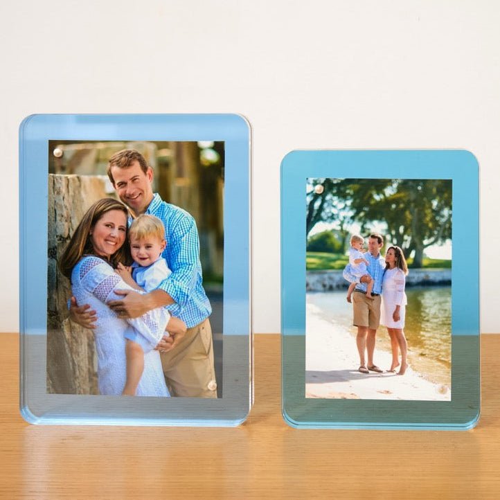 Sapphire Acrylic 5" x 7" Flip Frame - Tara Wilson Designs