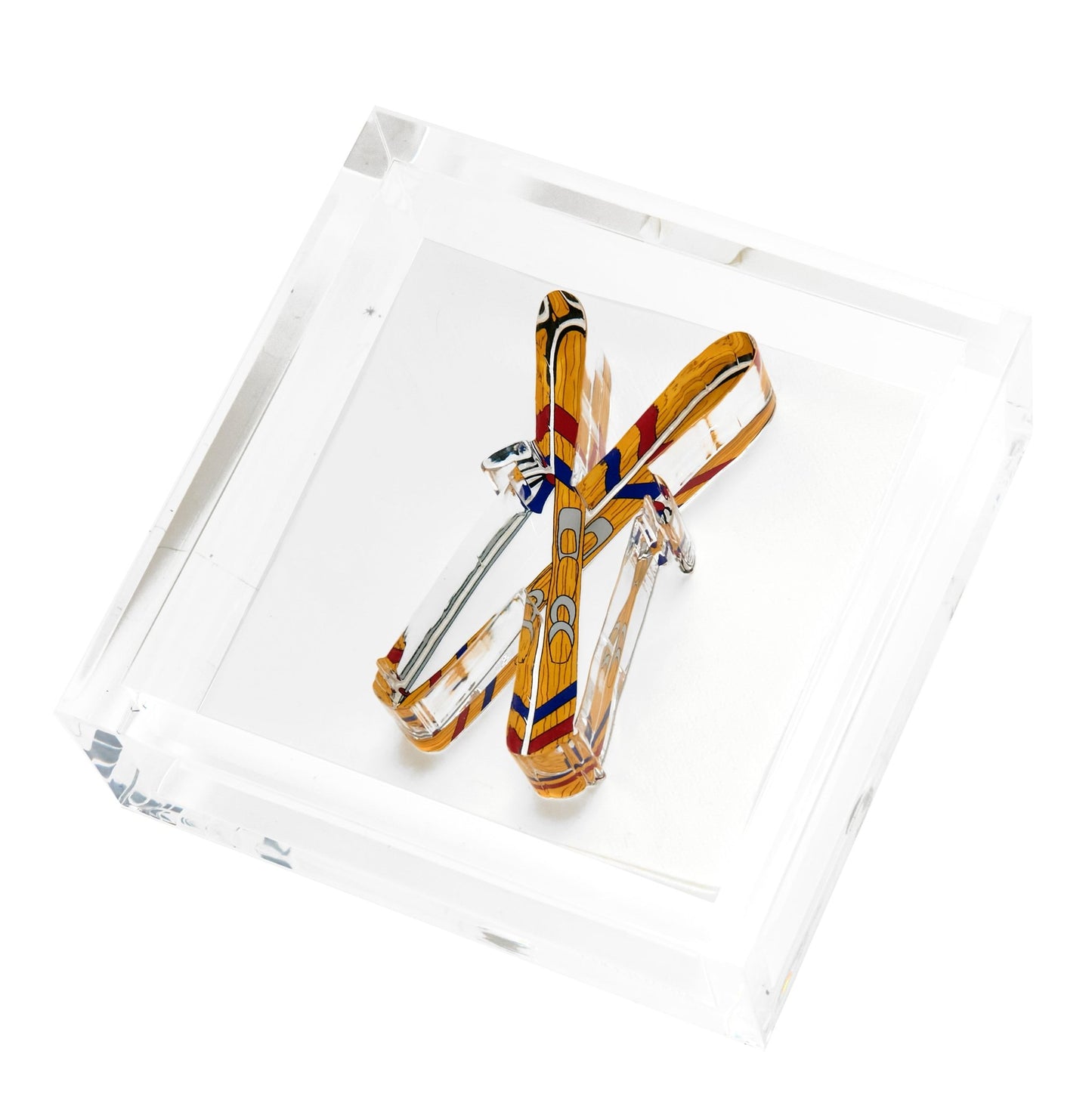 Ski Acrylic Cocktail Napkin Holder - Tara Wilson Designs