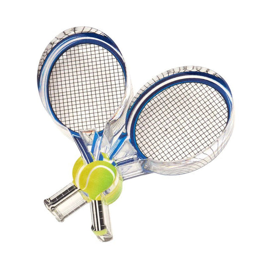 Tennis Racquets Acrylic Napkin Weight - Tara Wilson Designs