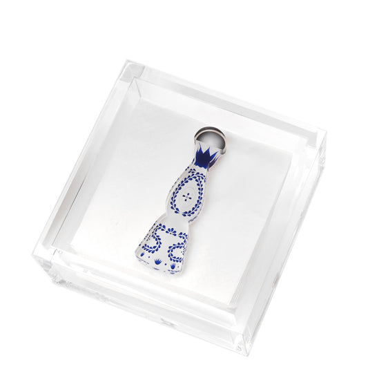 Tequila Bottle Acrylic Cocktail Napkin Holder - Tara Wilson Designs