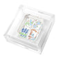 Texas Mahjong Tiles Acrylic Cocktail Napkin Holder - Tara Wilson Designs