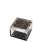 Tortoise Acrylic 4" x 4" Photo Box - Tara Wilson Designs