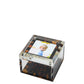 Tortoise Acrylic 4" x 4" Photo Box - Tara Wilson Designs