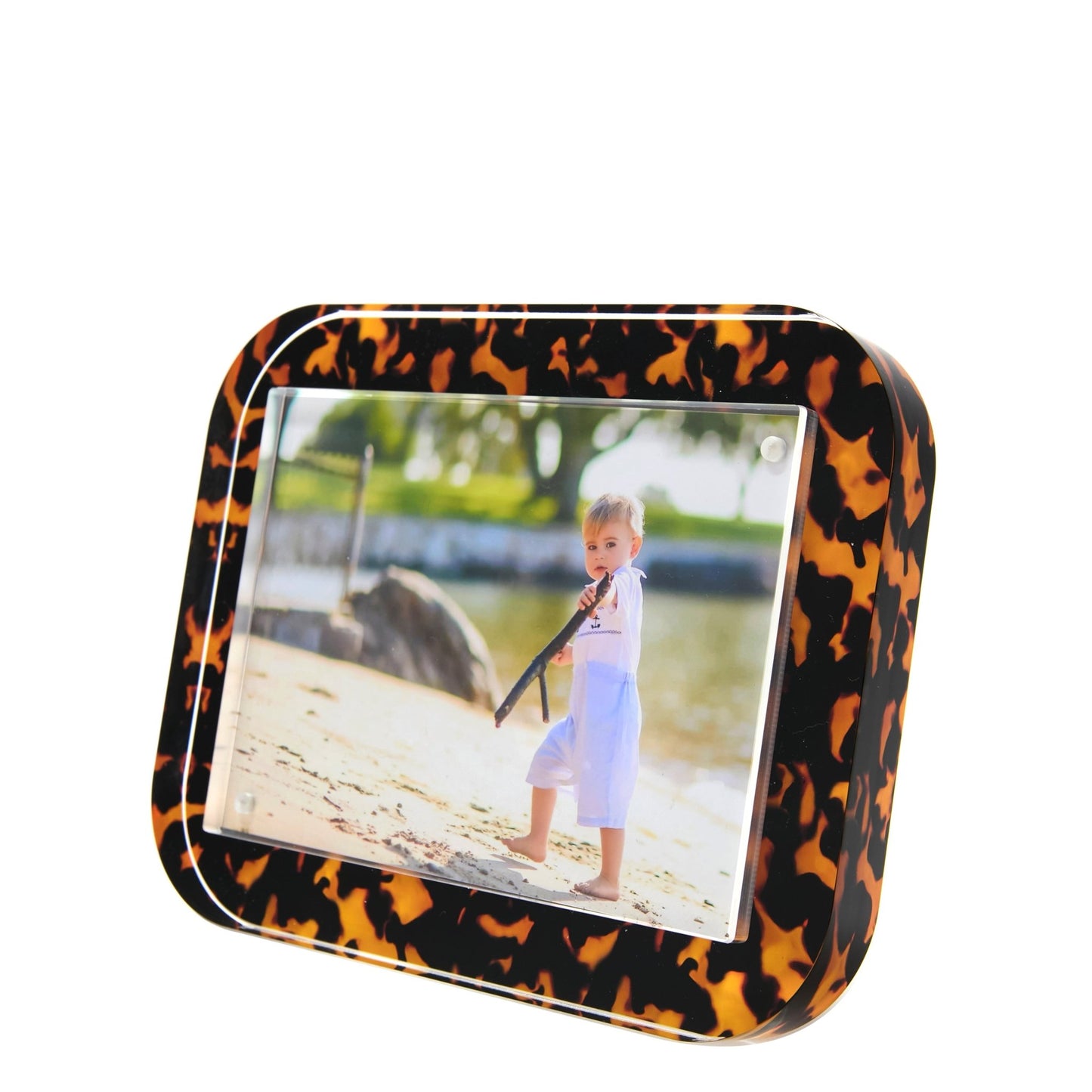 Tortoise Acrylic 5" x 7" Pop Frame - Tara Wilson Designs