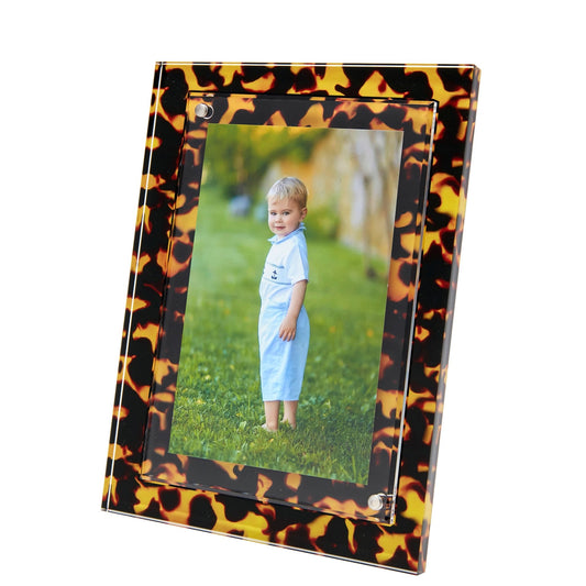 Tortoise Acrylic Color Frame - Tara Wilson Designs