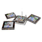 Tortoise Acrylic Photo Drink Coasters - Tara Wilson Designs