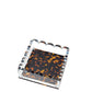 Tortoise Acrylic Small Scallop Photo Tray - Tara Wilson Designs
