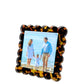 Tortoise Acrylic Square Scallop Frame - Tara Wilson Designs