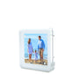 White Acrylic 4" x 4" Flip Frame - Tara Wilson Designs