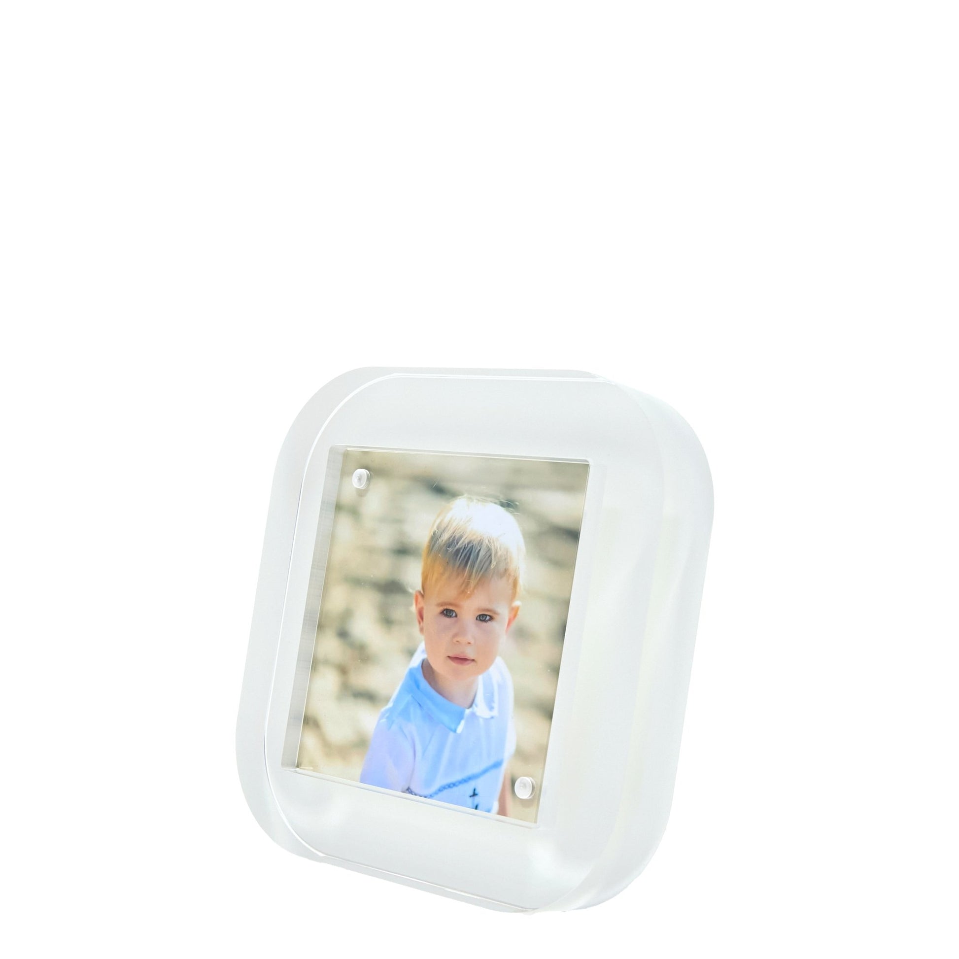White Acrylic 4" x 4" Pop Frame - Tara Wilson Designs