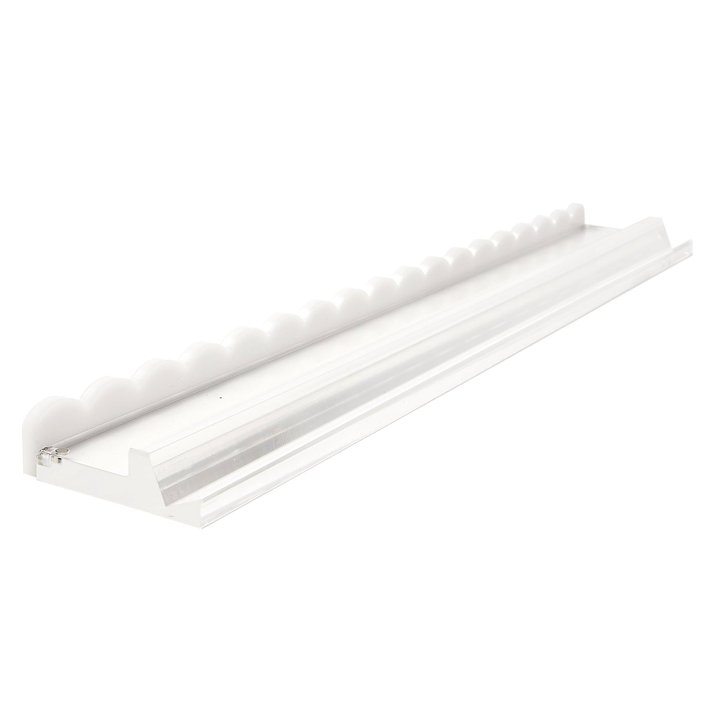 White Acrylic Mahjong Racks - Tara Wilson Designs