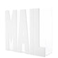 White Acrylic Mail Holder - Tara Wilson Designs