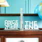 White Once Upon A Time & The End Acrylic Bookends - Tara Wilson Designs