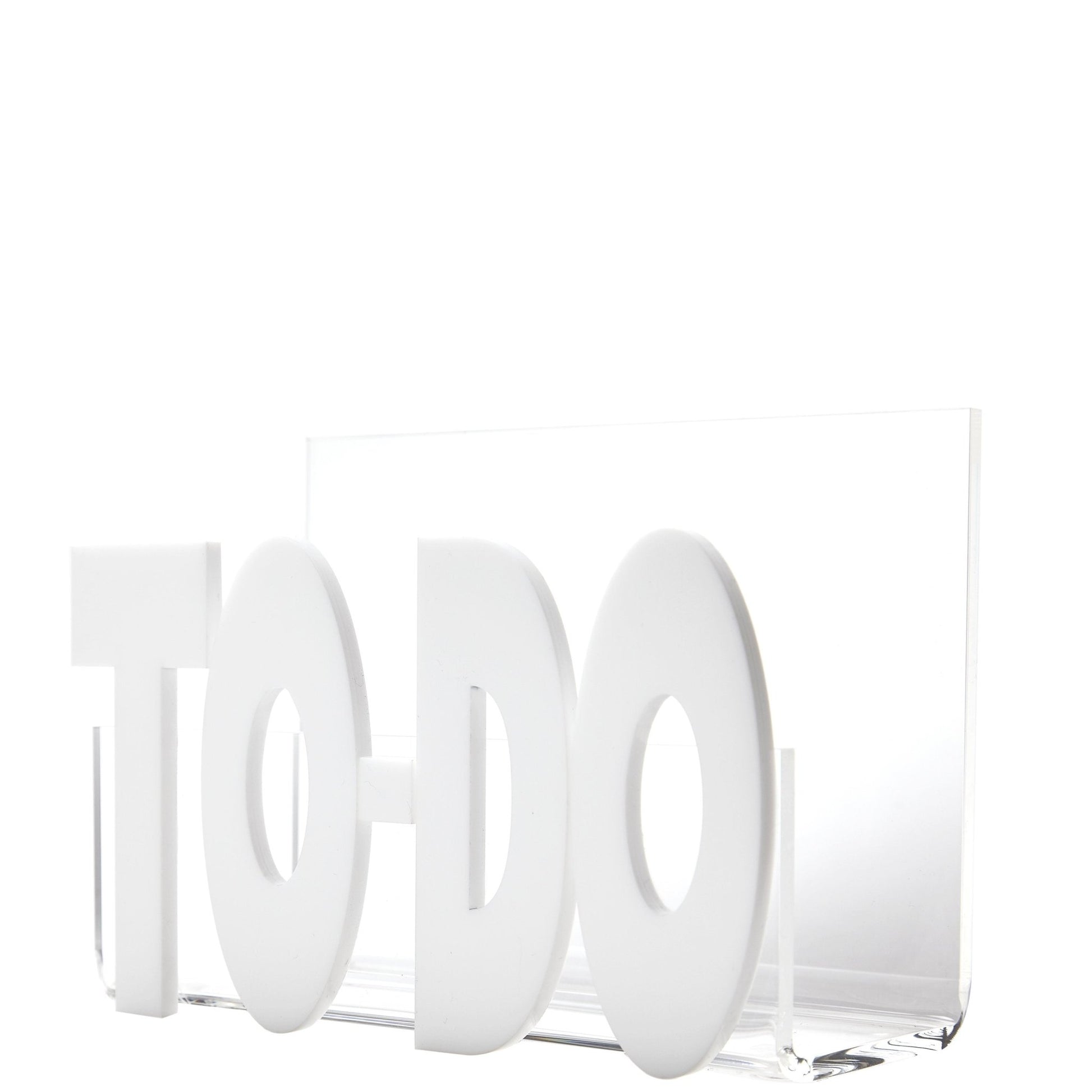 White To - Do Acrylic Holder - Tara Wilson Designs